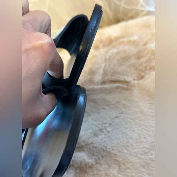 GUCCI SANDAL WOMENS BLACK LEATHER ( Calf) Size 36.5 - Picture 8 of 13